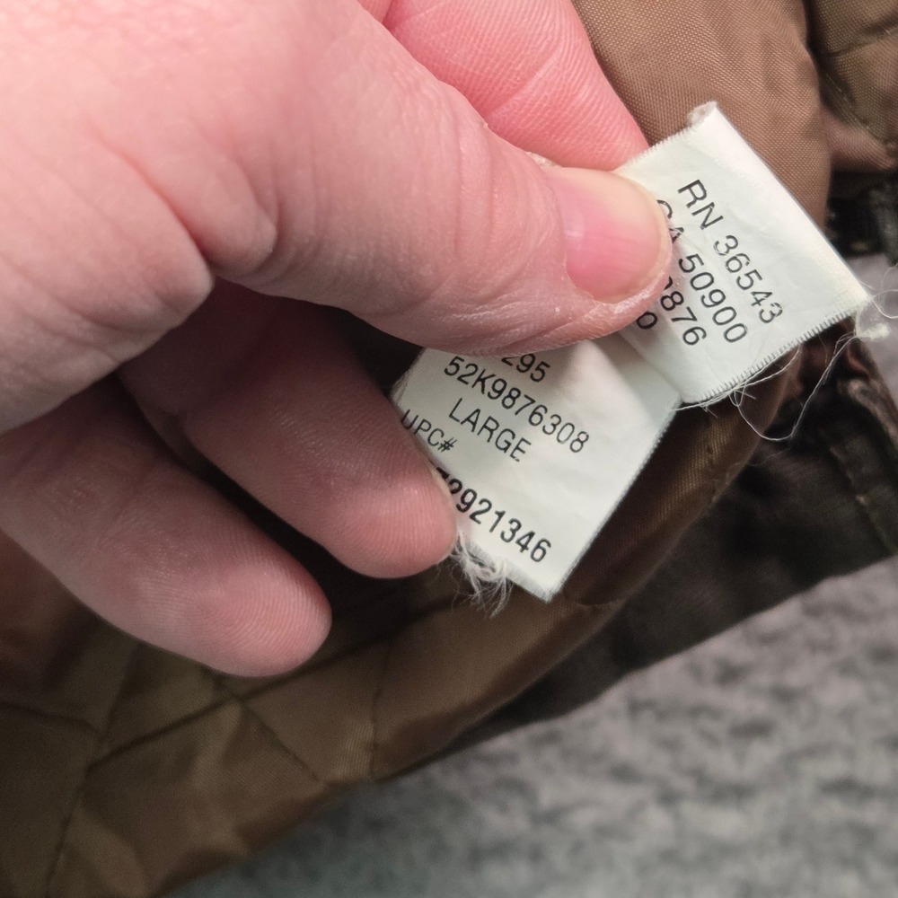 Vintage Chore Coat Mens Large Arrow Workwear Barn Field Jacket Quilt Lined - Picture 5 of 9